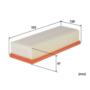 Фільтр повітряний WIX FILTERS WA9580 — AUDI Q5 (8RB) 2.0 TFSI QUATTRO 2008.11 - 2019.04 WIX FILTERS