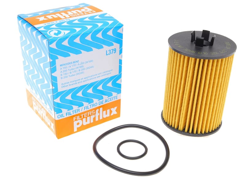 Фільтр масляний MB A-class (W169)/ B-class (W245) 1.5-2.0 04-12 PURFLUX