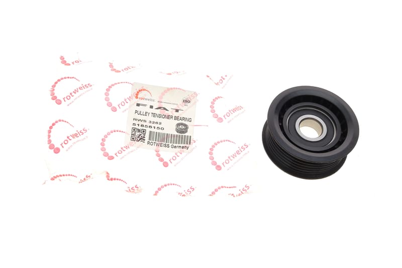 Ролик генератора Fiat 500L/500X/Bravo/Tipo/Jeep Cherokee 1.6/2.0D 08- (паразитный) (67x25.2) ROTWEISS