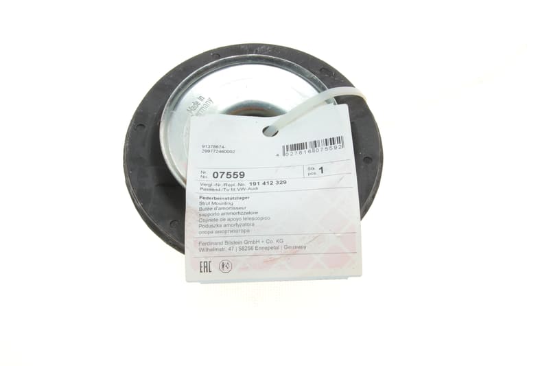 Подушка амортизатора (переднего) + подшипник VW Golf II/III 88- FEBI BILSTEIN