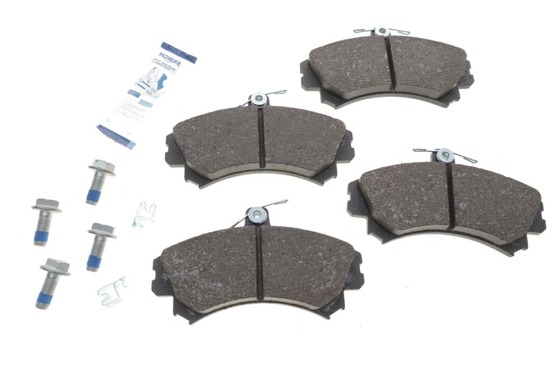 Колодки тормозные (передние) Mitsubishi Colt 04-12/Carisma/Space Star/Volvo S40/V40 95-06/Smart 04- ICER