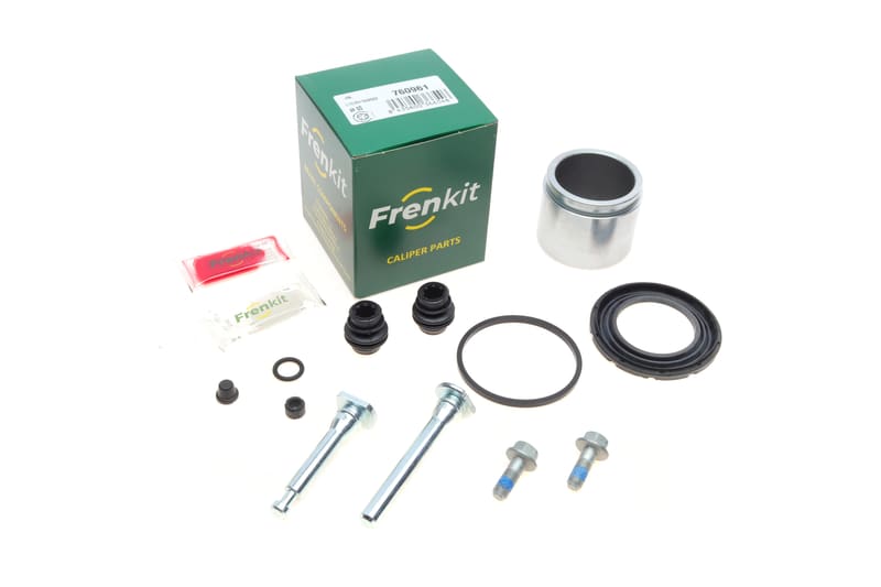 Ремкомплект супорта (переднього) Renault Megane IV/Scenic IV 17- (d=60mm) (+поршень) (Akebono) (+поршень/направляюча) SuperKit FRENKIT