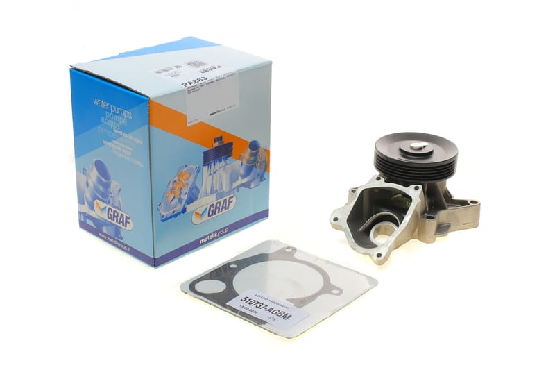 Помпа воды Land Rover Freelander 2.0Td4 4x4 00-06/Rover 75 2.0CDT/CDTi 99-05 (R/B) (7 лоп) (6 кан.) GRAF