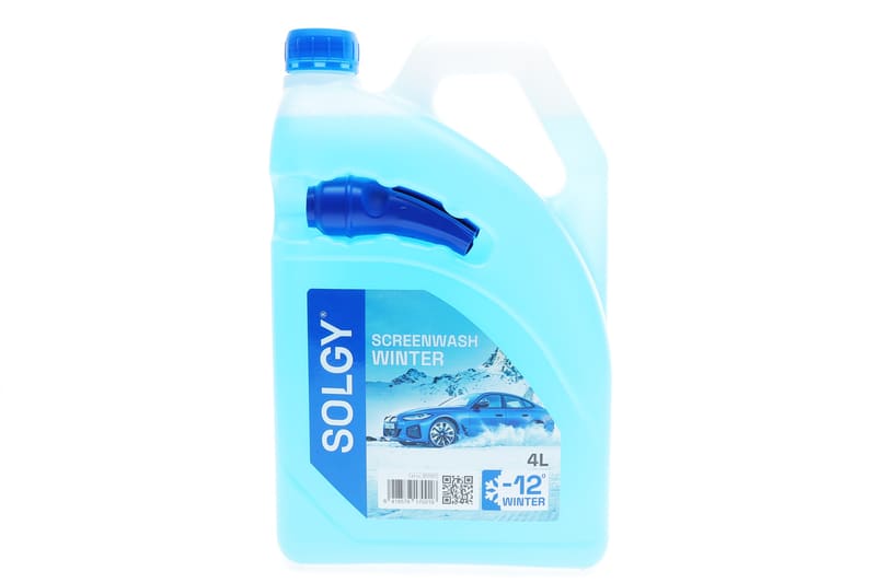 Омивач скла зима (4л) (-12°C) SOLGY