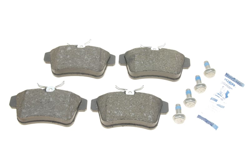 Колодки тормозные (задние) Citroen C4 09-/DS4/DS5 11-15/Peugeot 308/508/3008/5008 09-18 ICER
