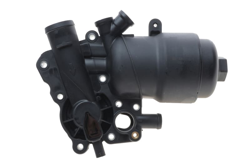 Корпус фильтра масляного VW Touareg/Audi Q7 3.0 TDI 07-18 (с термостатом) FEBI BILSTEIN