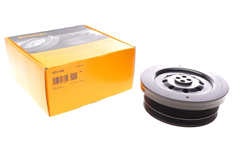 Шків колінвалу BMW 3 (E90/E91/E92)/5 (E60/E61)/X5 (E53/E70)/X6 (E71/E72) 2.5D/3.0D 02-14 (6PK+4PK) CONTINENTAL
