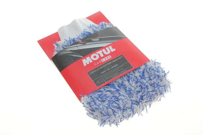 Перчатка для мийки автомобіля (хлопок) CAR CARE Cotton Chenille Wash Mitt (110112) MOTUL