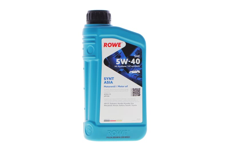 Олива 5W40 HIGHTEC SYNT ASIA (1L) (ACEA C3) (API SN/CF) ROWE
