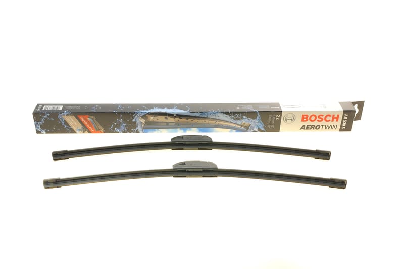 Щітки склоочисника (530/530mm) VW Passat 97-00/Peugeot 206 98-12/Renault Clio 98- (Сторона монтажу спереду, Одиниця вимірювання Набір, Виконання двірника Безкаркасний двірник, Довжина 2 [мм] 530, Довжина 1 [мм] 530) BOSCH