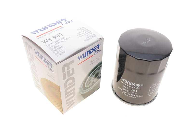 Фильтр масляный Mitsubishi Galant/Lancer 1.8D/TD/2.0D WUNDER FILTER