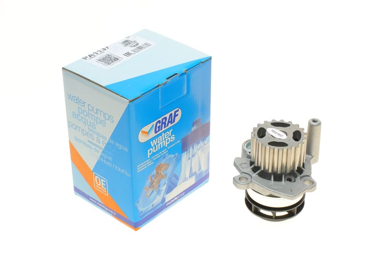 Помпа воды Audi/Seat/Skoda/VW Crafter/Caddy/T5/Passat/Golf 1.6TDI/2.0TDI/BiTDI 06- (19z)(R/B)(8лоп) GRAF