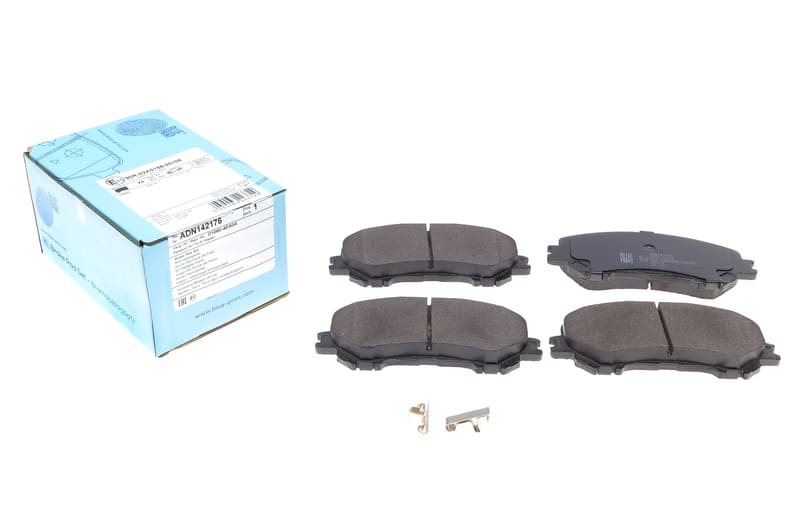 Колодки гальмівні (передні) Nissan Qashqai II/X-Trail/ Renault Kadjar 13- BLUE PRINT