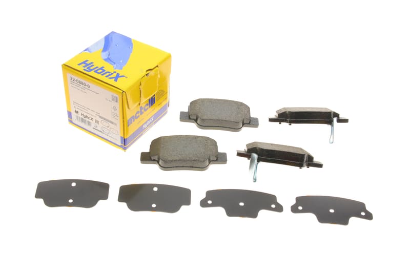 Колодки тормозные (задние) Toyota Verso 09-18 METELLI