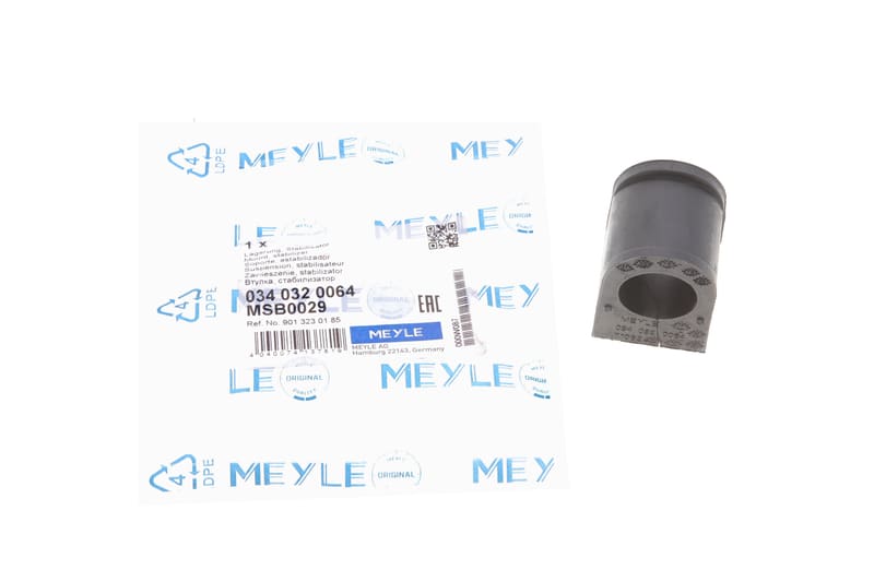 Втулка стабілізатора (переднього) MB Sprinter 96- (d=22mm) MEYLE