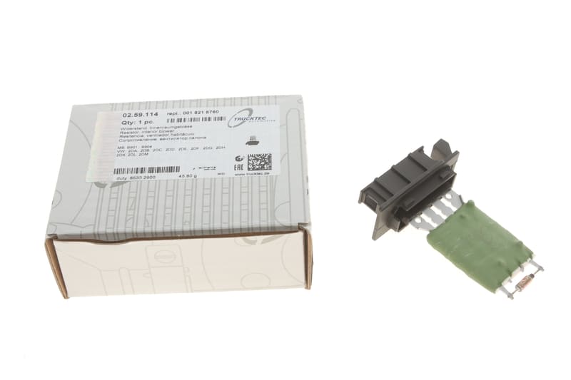 Реостат пічки MB Sprinter CDI/VW LT 96-06/VW Caddy 03- (4 контакта) TRUCKTEC AUTOMOTIVE