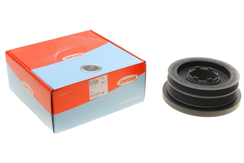 Шкив коленвала BMW 1/3/5/X3 2.0D 02- (4PK+6PK) CORTECO