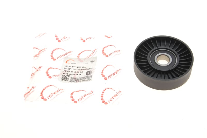 Ролик генератора Opel Astra G/Vectra B/C 2.2i 16v 00- (натяжний) ROTWEISS