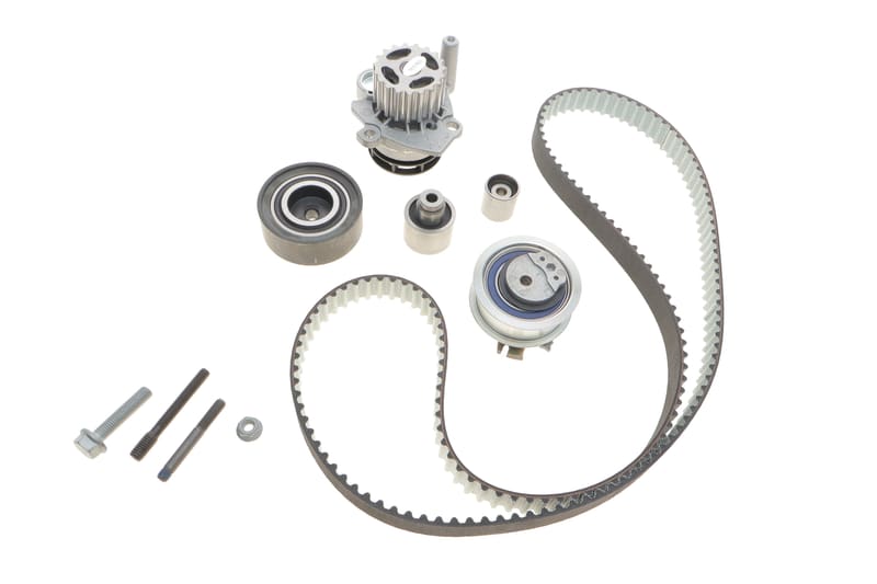 Комплект ГРМ + помпа VW Crafter/T5/T6/Caddy/Golf/Passat/Skoda/Audi 2.0TDI/BiTDI 08- (160х25)(PA1137) GRAF