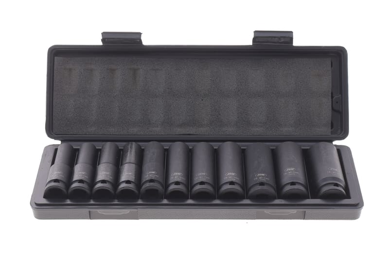 Набір ударних головок 1/2" 10-24 мм 11 од. Long 78 мм JBM