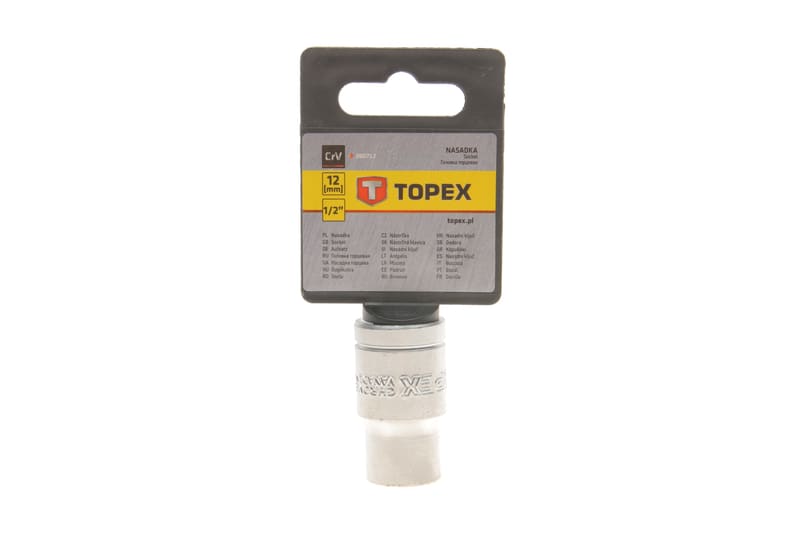 Головка торцева 1/2" 12 мм TOPEX