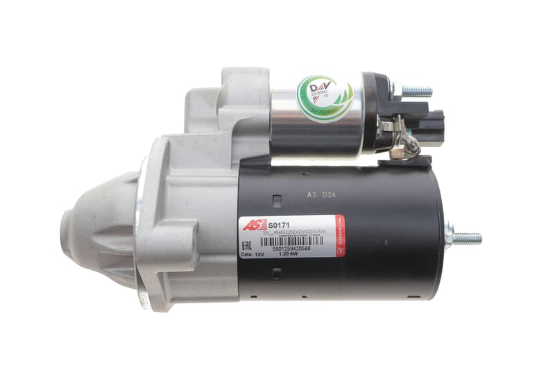 Стартер Audi A4/A6/Skoda Superb I/VW Passat 1.6-2.0 97-08 (12V/1.2kw) (z=9) AS