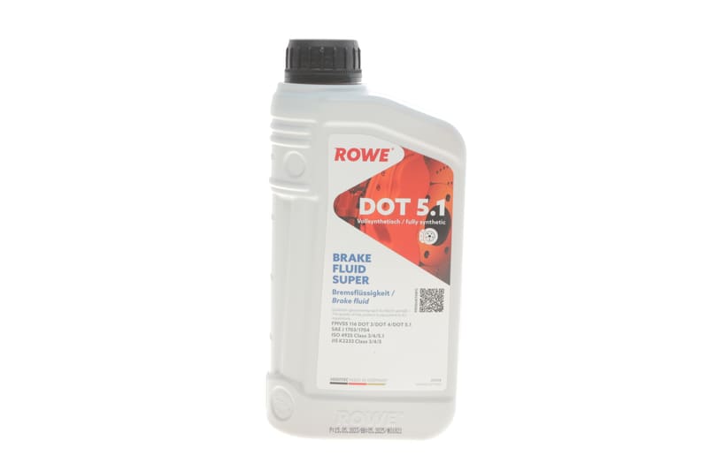 Рідина гальмівна HIGHTEC BRAKE FLUID SUPER DOT 5.1 (1L) ROWE