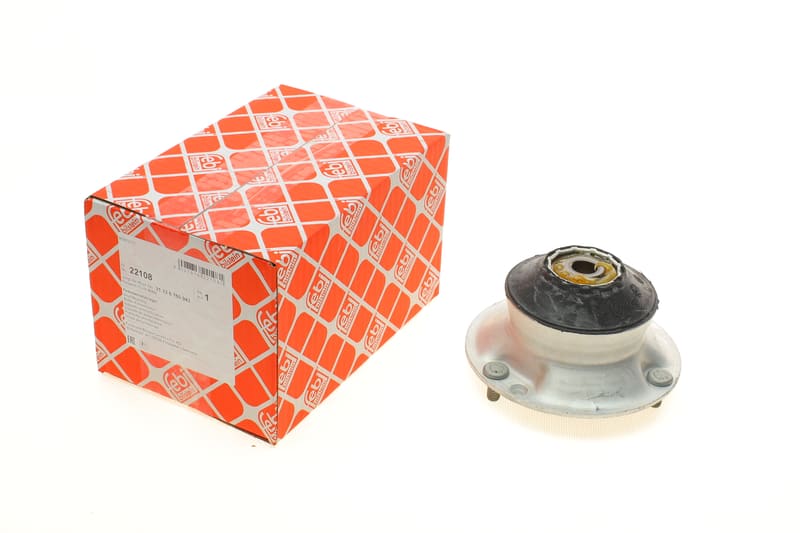 Подушка амортизатора (переднього) + підшипник BMW 3 (E46/E90)/5 (E60) 00-12 FEBI BILSTEIN