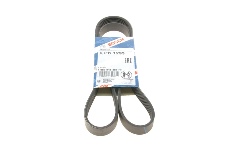 Ремінь генератора Audi 100/A6 2.3 90-97/Seat Toledo 2.3 V5 98-00 (6PK1293) BOSCH