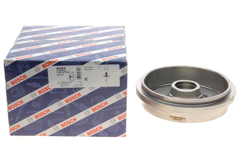 Барабан тормозной (задний) Audi 80 -88 /VW Caddy II 96-00 (200x40) BOSCH