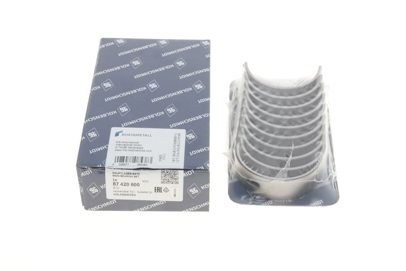 Вкладиші корінні VW Caddy II 1.4-1.6 95-04 KOLBENSCHMIDT