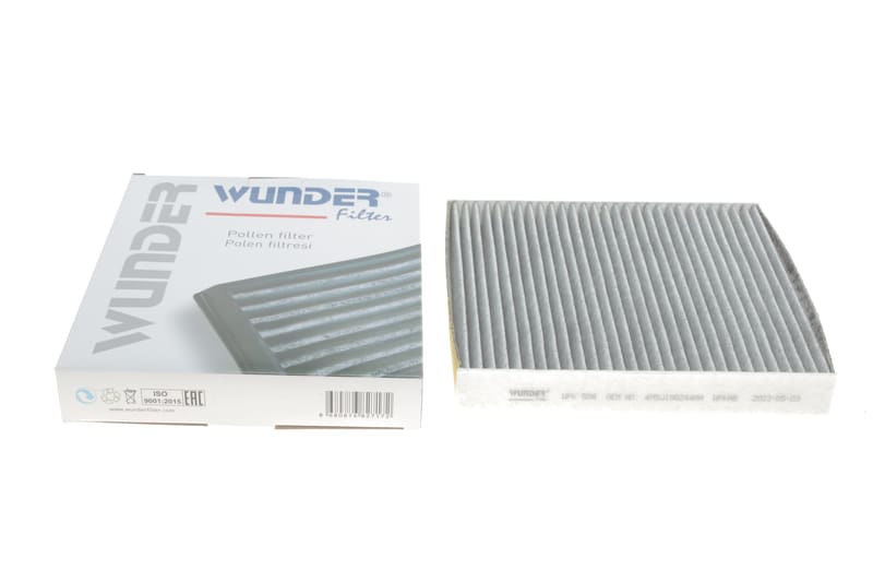 Фільтр салону Ford Focus 1.6i-2.0TDCI 04- (вугільний) WUNDER FILTER