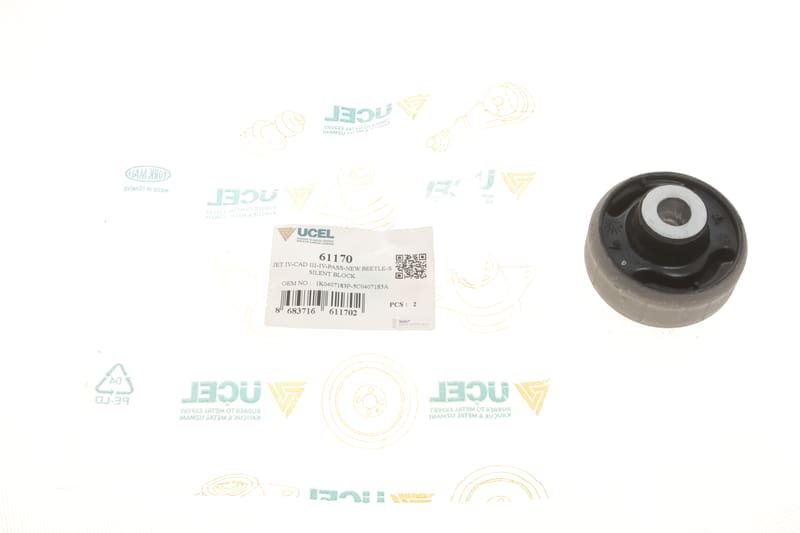 Сайлентблок важеля (переднього/ззаду) VW Caddy III/IV 1.2-3.6 V6 08- UCEL