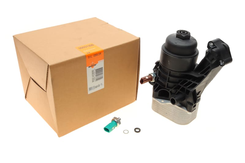 Корпус фільтру масляного (з радіатором) VW Golf/Caddy/Crafter 2.0TDI 15-/Audi A3/Q2 1.6/2.0 TDI 15- NRF