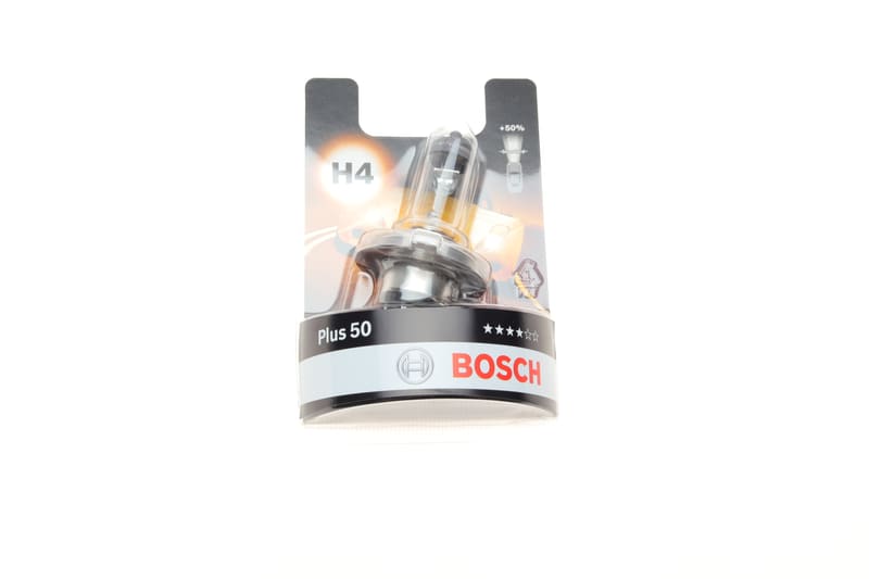Автолампа H4 12V 60/55W P43t Plus 60% BOSCH