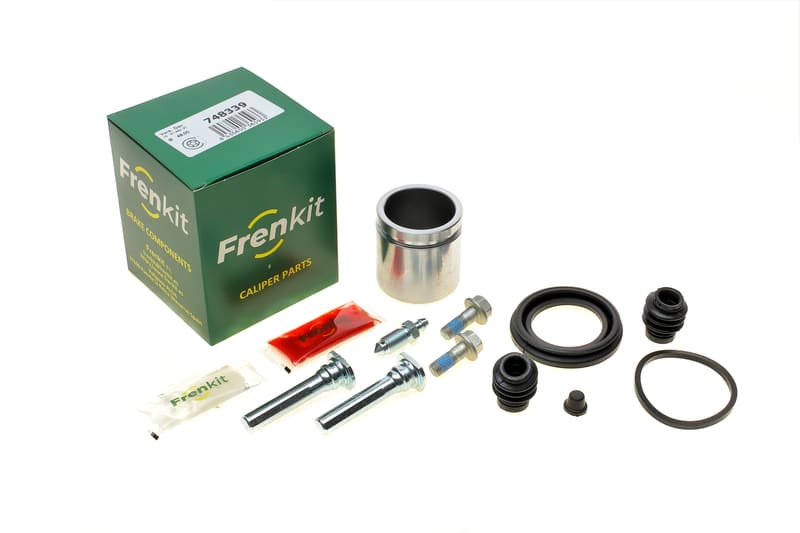 Ремкомплект супорта (переднього) Daewoo Lanos 97- (d=48mm)(Dac)(+1 поршень/направляюча) SuperKit FRENKIT