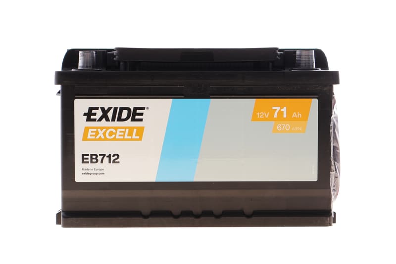 Аккумуляторная батарея 71Ah/670A (278x175x175/+R/B13) Excell EXIDE