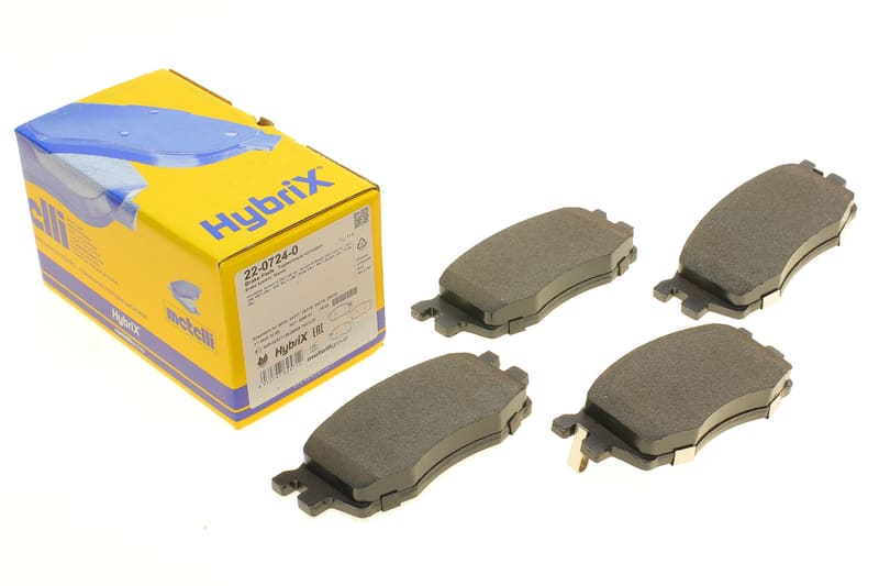 Колодки тормозные (передние) Kia Rio II 05-/Hyundai i20 08-15/Accent 05-10 METELLI