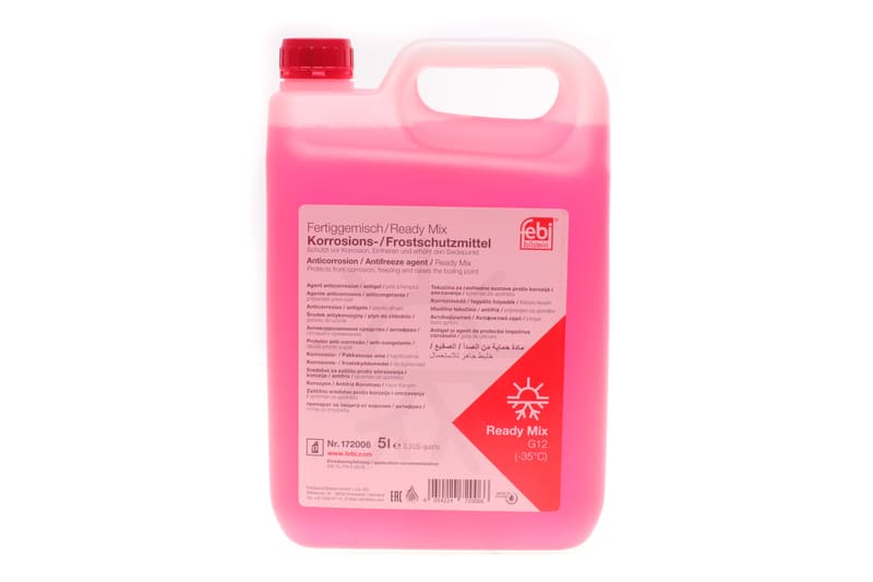 Антифриз (красный) G12 Readymix (-35°C готовый к применению) (5L) FEBI BILSTEIN