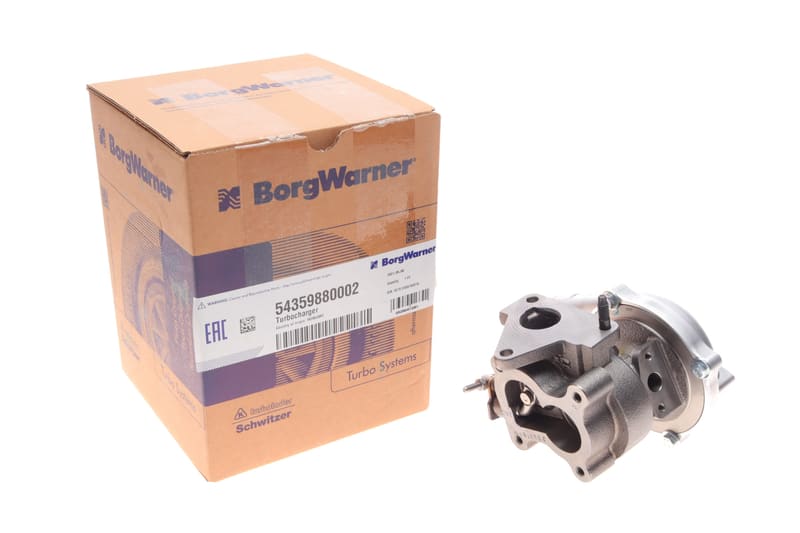 Турбина Renault Kangoo 1.5DCI 02-09 (60kw) BORGWARNER