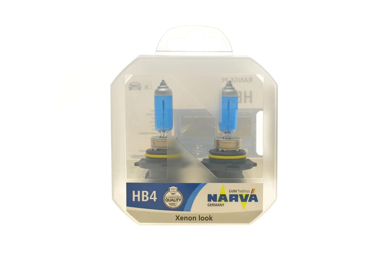Автолампа HB4/9006 12V 55W P22d Range Power White (4500K) (к-кт 2шт.) NARVA