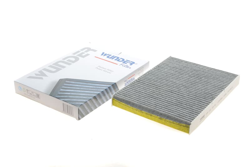 Фільтр салону VW Golf IV/Skoda Octavia/Audi A3 1.0-3.2 92-10 (вугільний) WUNDER FILTER