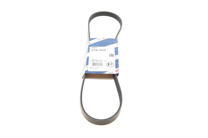 Ремінь генератора Mazda 626 1.8-2.2 86-96/Opel Kadett 1.6 86-94/Ford Escort 1.8D 88-95 (5PK1010) BOSCH