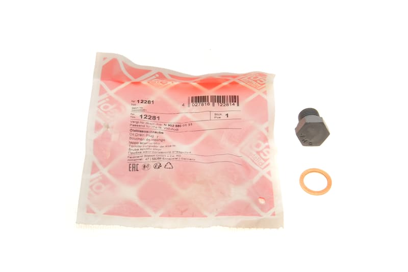Болт слива масла + шайба VW Caddy/T4 -03 (M14x1.5) FEBI BILSTEIN