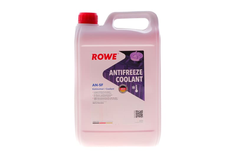 Антифриз (красный) G12 HIGHTEC ANTIFREEZE COOLANT AN-SF (5L) (концентрат) ROWE