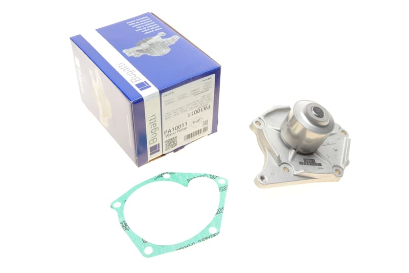 Помпа воды Renault Kangoo/Megane/Scenic/Clio/Nissan Almera/Kubistar/Micra 1.5dCi 01- (B/B) (10 лоп) BUGATTI