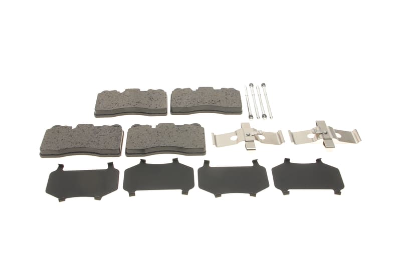 Колодки тормозные (передние) VW Touareg 02- (Brembo) (с аксессуарами) ZIMMERMANN
