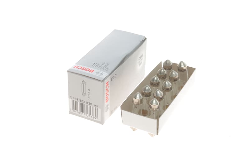 Автолампа C5W 12V 5W SV8.5-8 ECO (пальчик 35мм) BOSCH