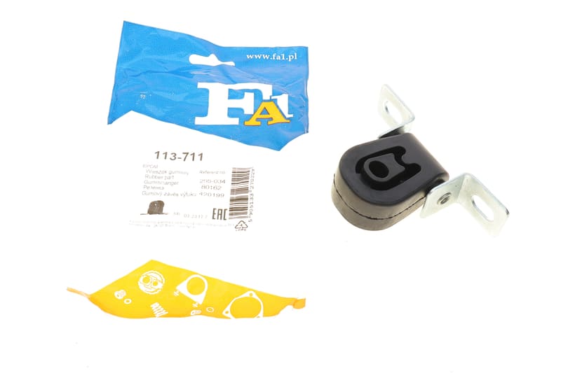 Кронштейн крепления глушителя VW Caddy II 95-04 (EPDM/металл) FA1