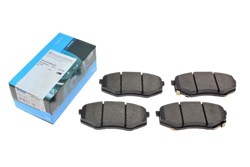 Колодки гальмівні (передні) Hyundai ix20/Sonata/Kia Soul II 10- Q+ KAVO PARTS
